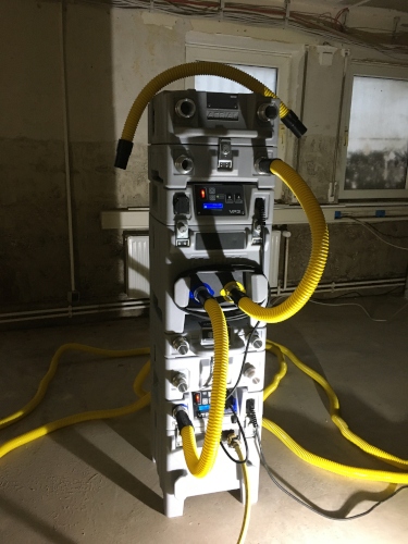 Estrich Dämmschichttrockner